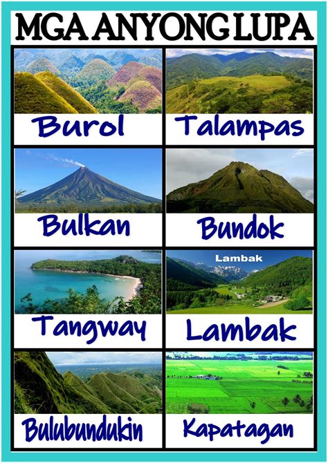 tangway anyong lupa|Mga Uri ng Anyong Lupa: Landforms in Tagalog.